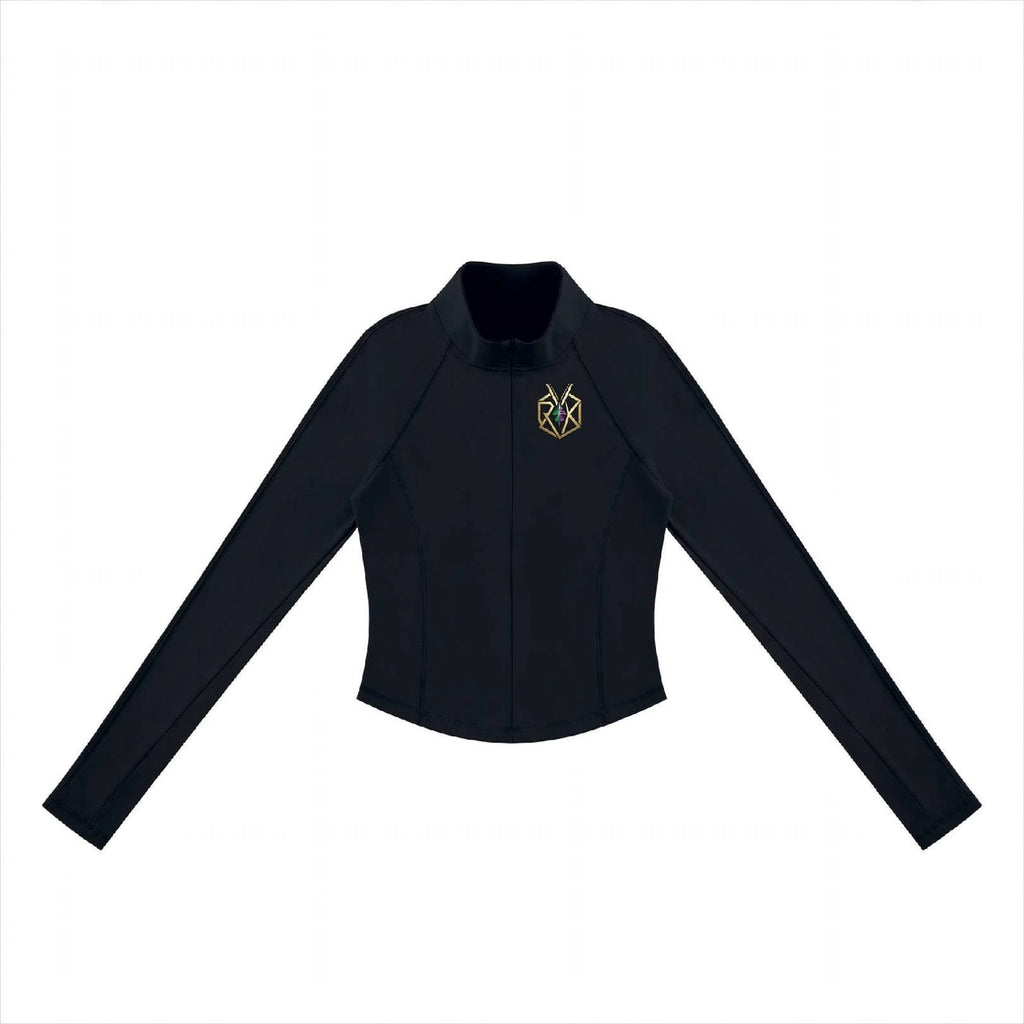 Women's Quarter-Zip Yoga T-Shirt